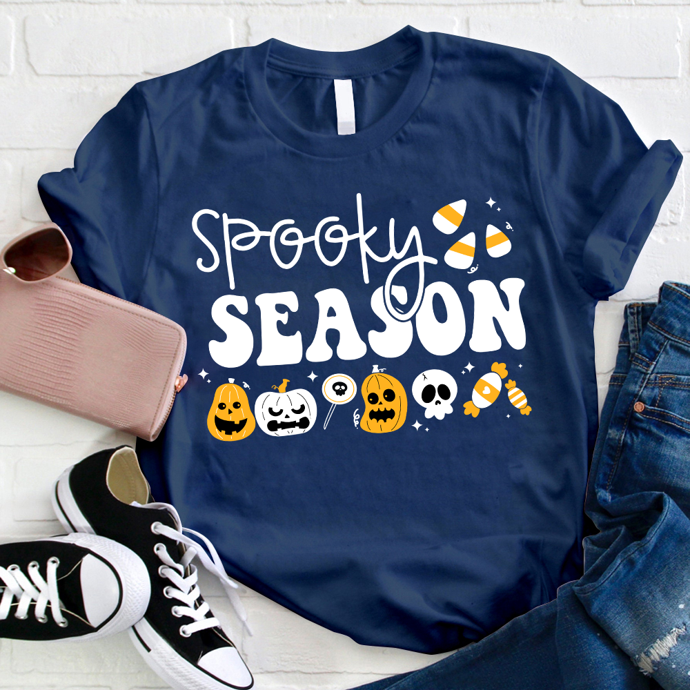 Spooky Season Is Coming Teacher T-Shirt