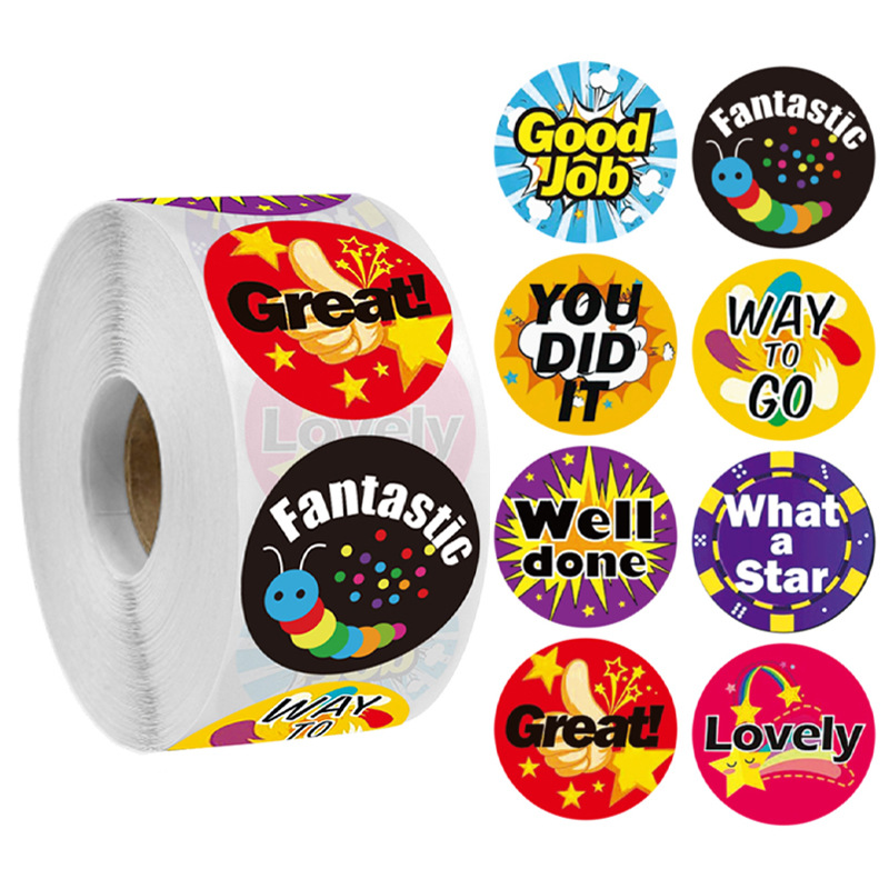 Good Job Reward Stickers for Teachers