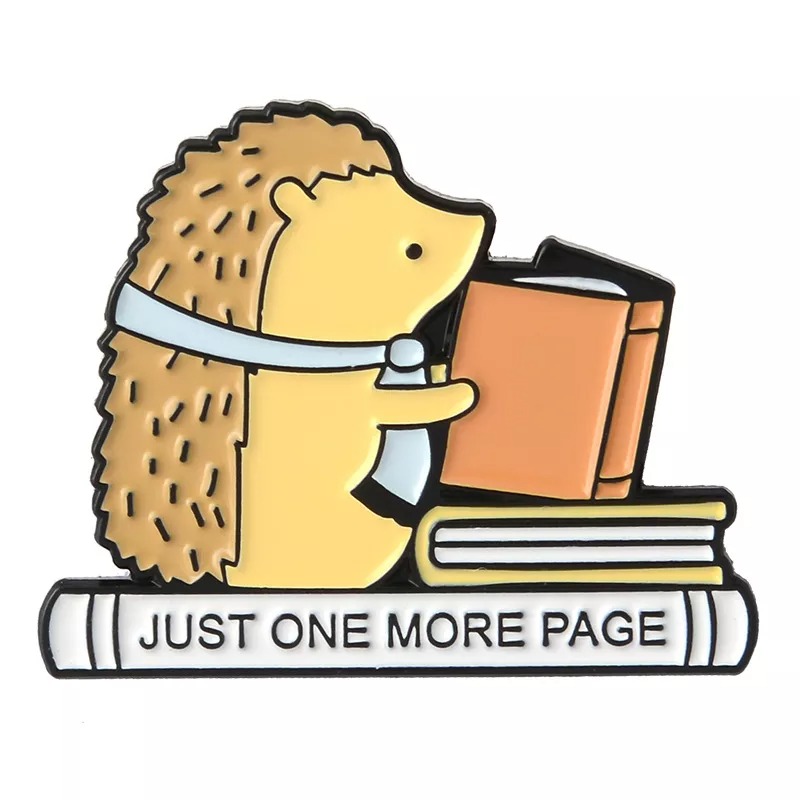 Just One More Page Pin