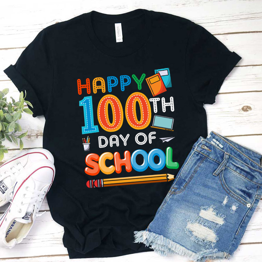 Happy 100th Day Of School T-Shirt