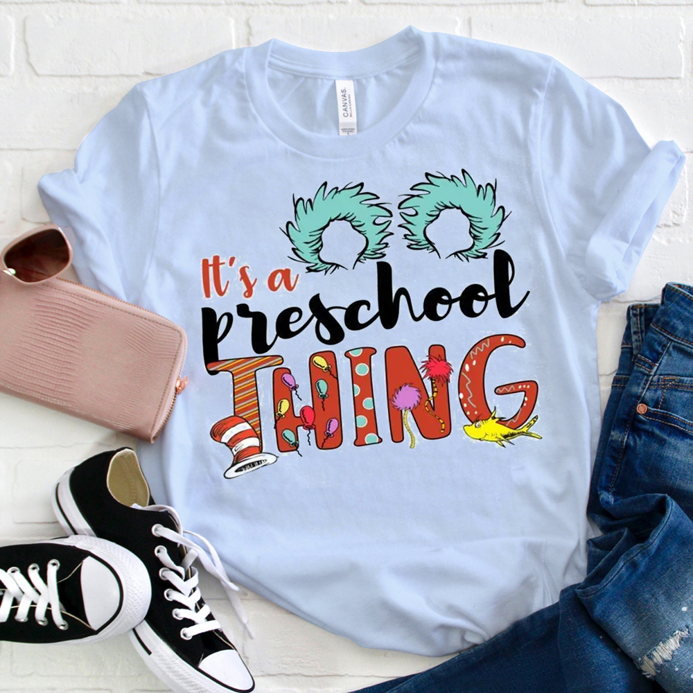 Personalized It's A Preschool Thing T-Shirt