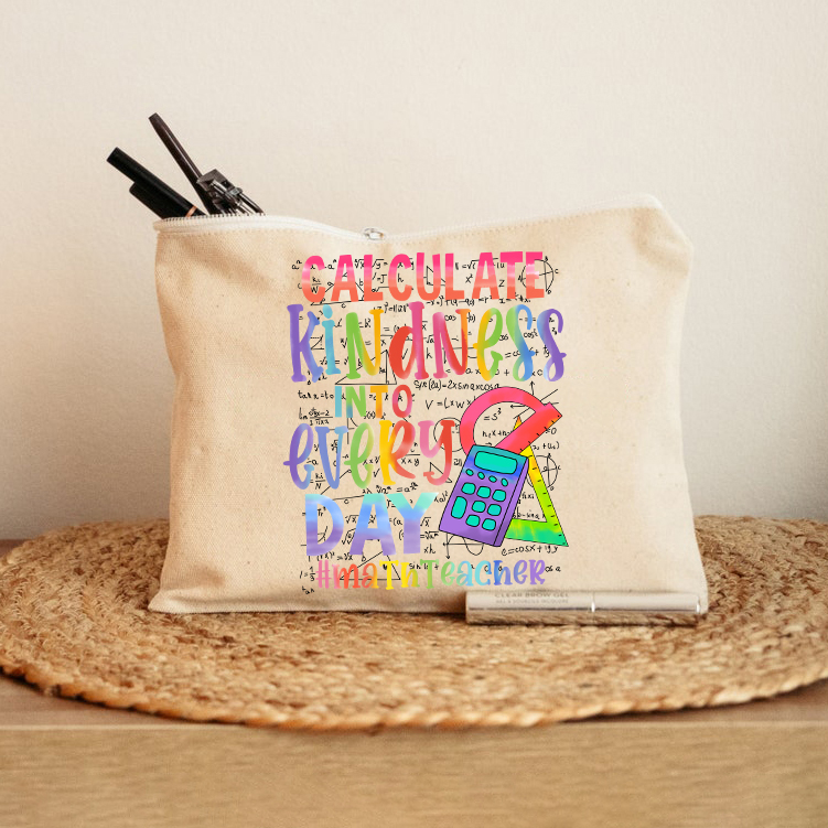 Calculate Kindness Into Everyday Makeup Bag