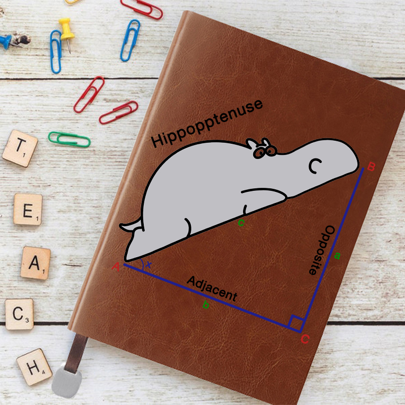 Hippopotenuse Notebook