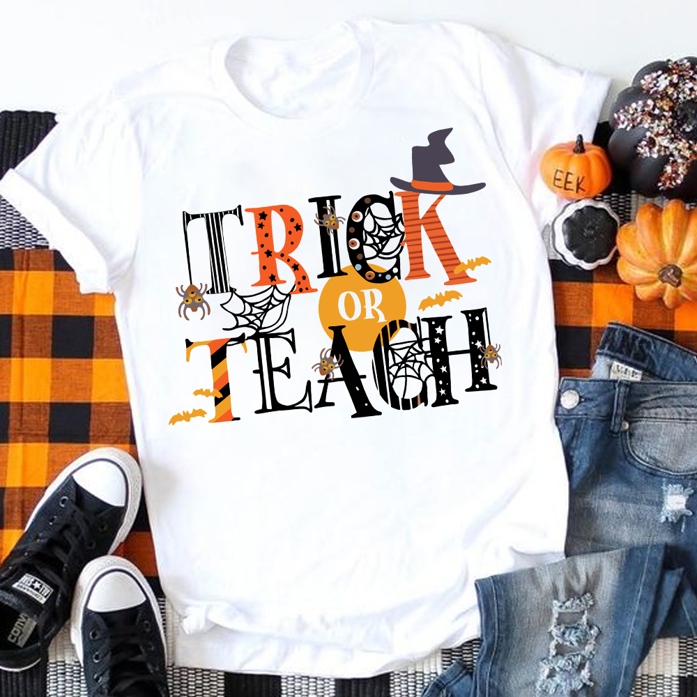 Trick Or Teach Spider T-Shirt