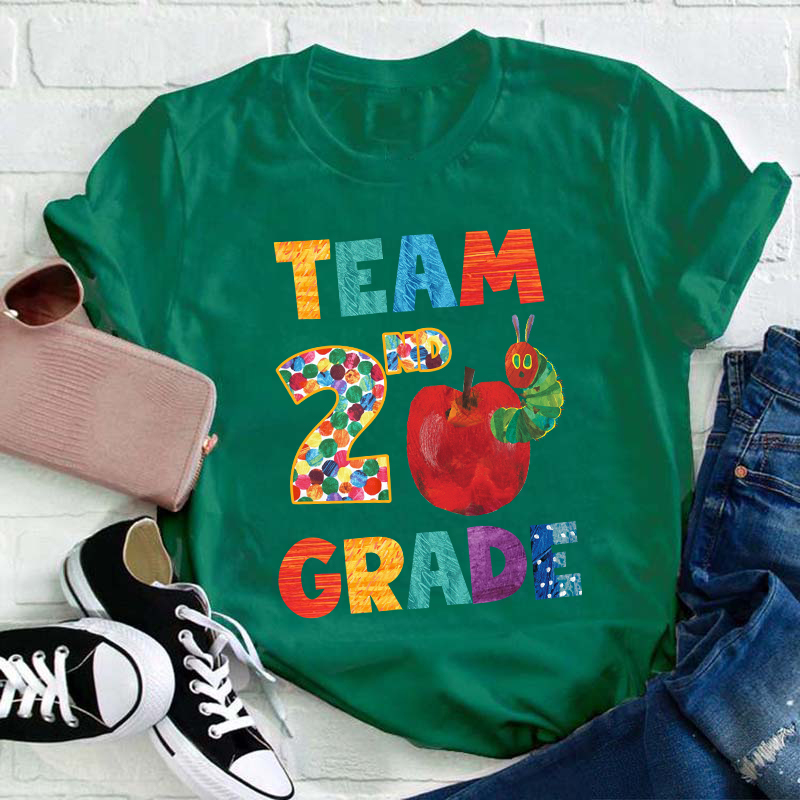 Personalized Grade Team Teacher T-Shirt