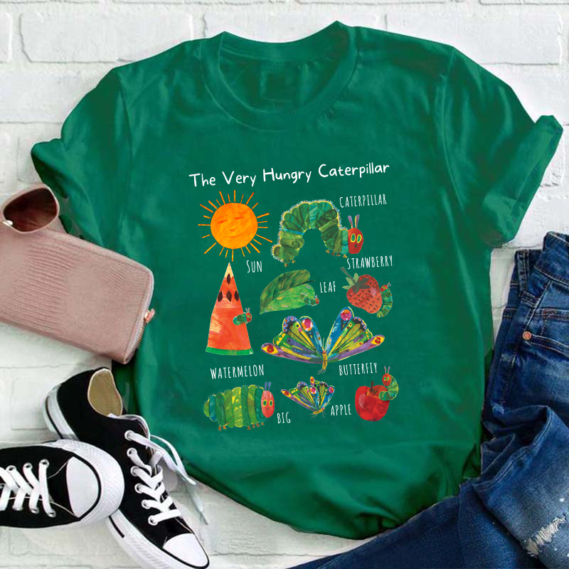 The Very Hungry Caterpillar Teacher T-Shirt