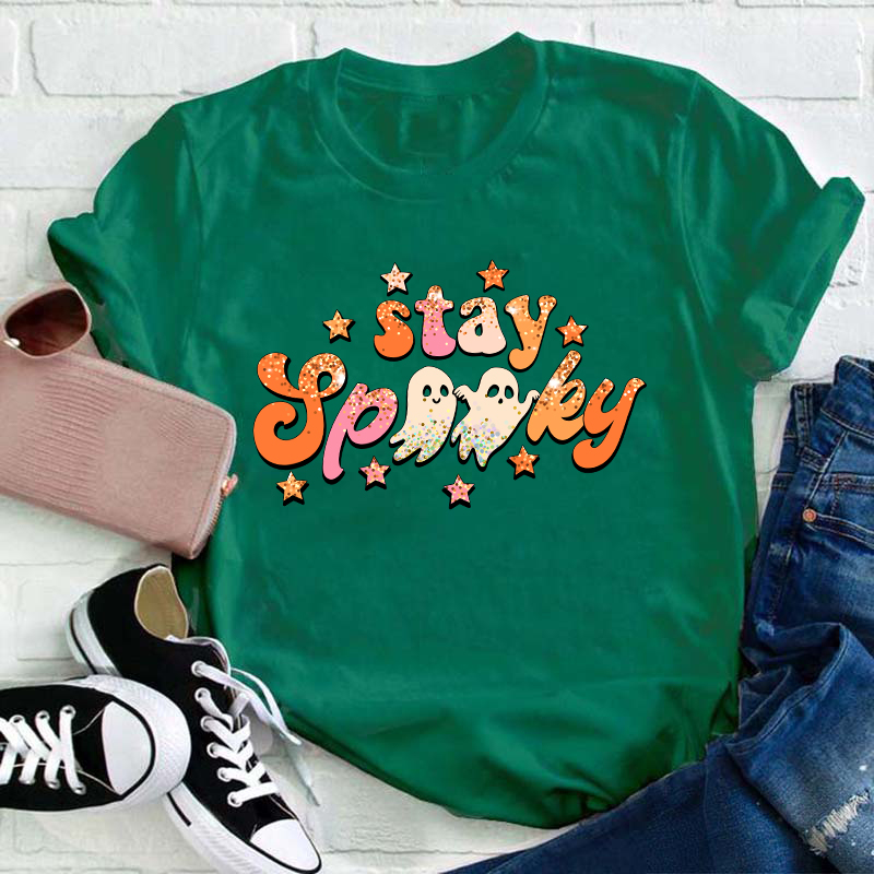 Stay Spooky Teacher T-Shirt