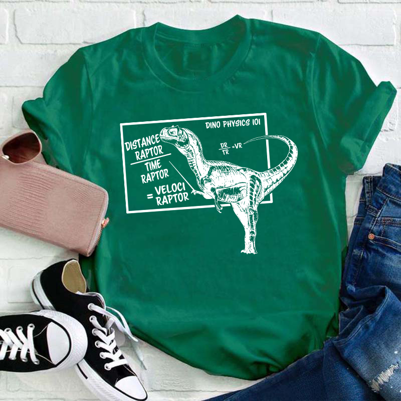 Dino Physics Teacher T-Shirt
