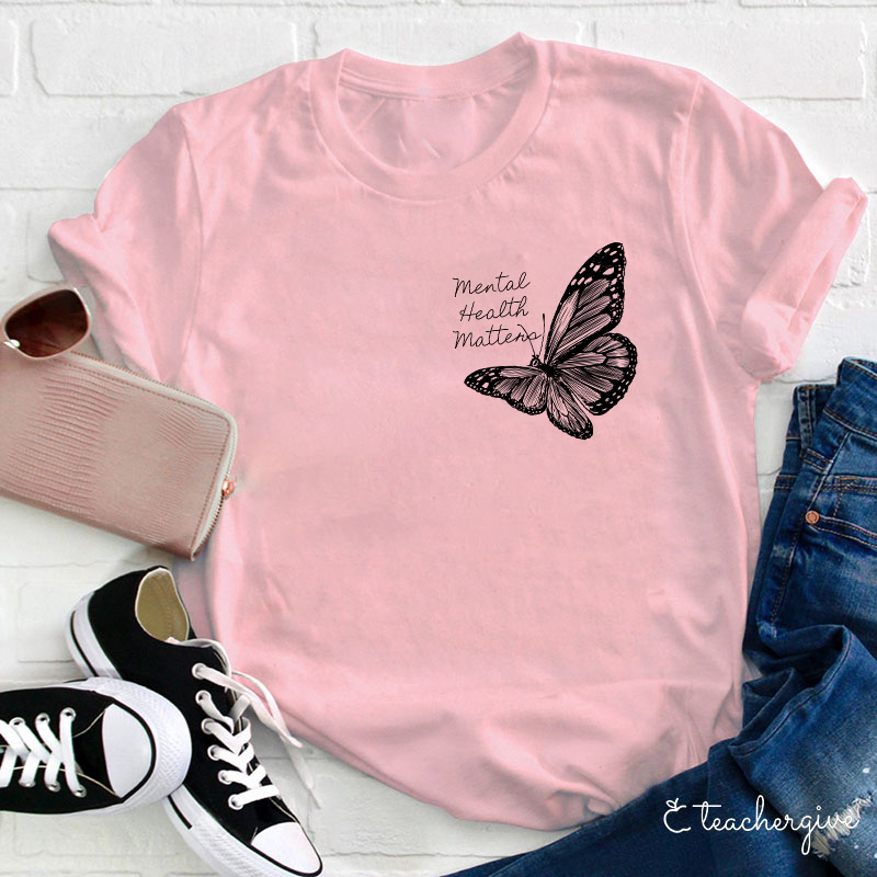 Mental Health Matter Teacher T-Shirt