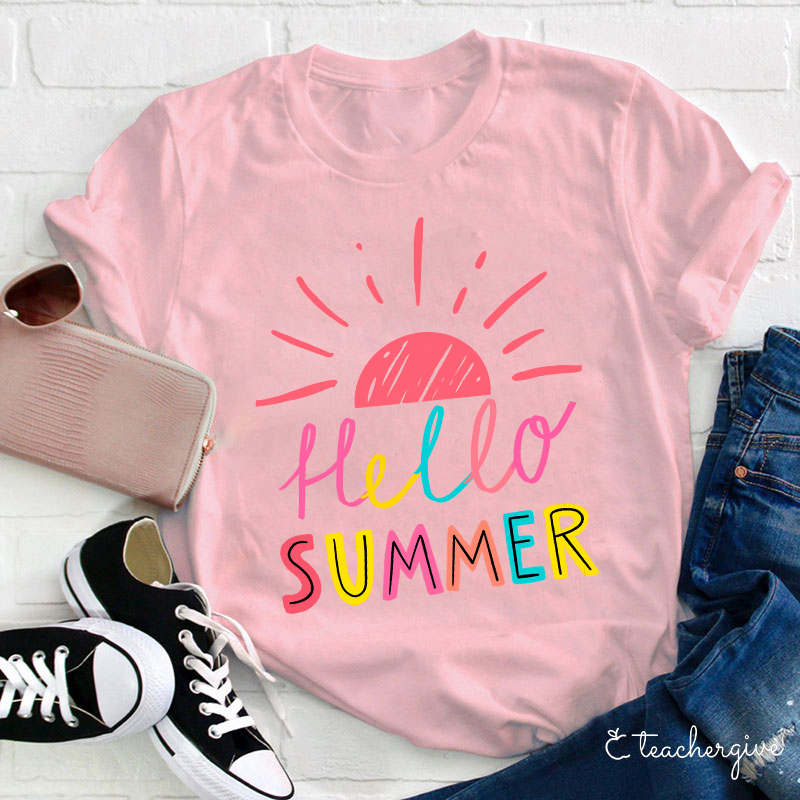 Hello Summer Teacher T-Shirt