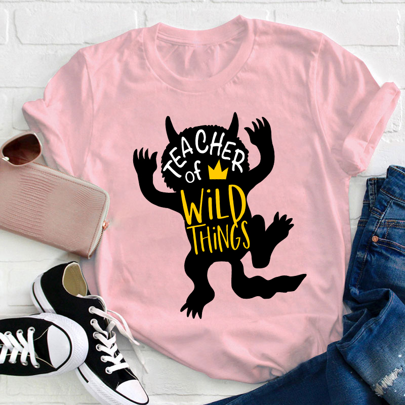 Teacher of Wild Things Teacher T-Shirt