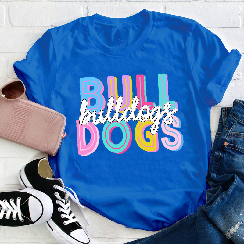 Personalized School Mascot Teacher T-Shirt