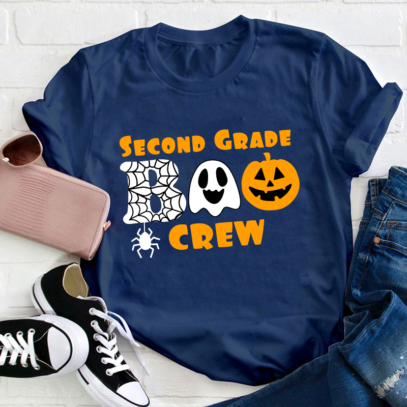 Personalized Grade Happy Halloween Teacher T-Shirt