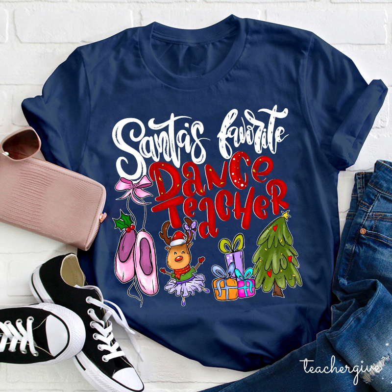 Santa's Dance Teacher T-Shirt