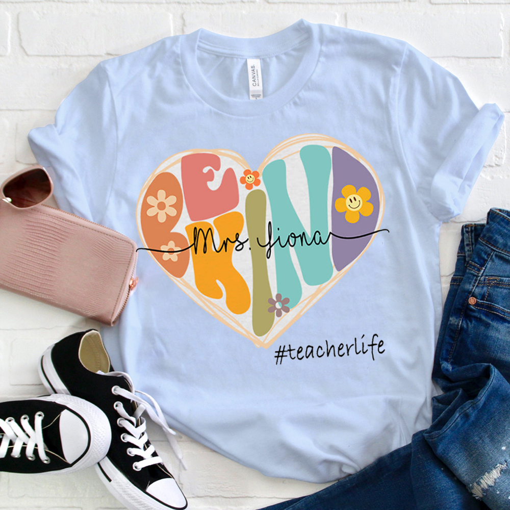 Personalize Be Kind T-Shirt