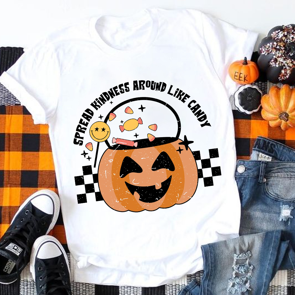 Spread Kindness Around Like Candy Teacher T-Shirt