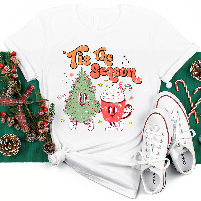 Tis The Season Merry Christmas Teacher T-Shirt