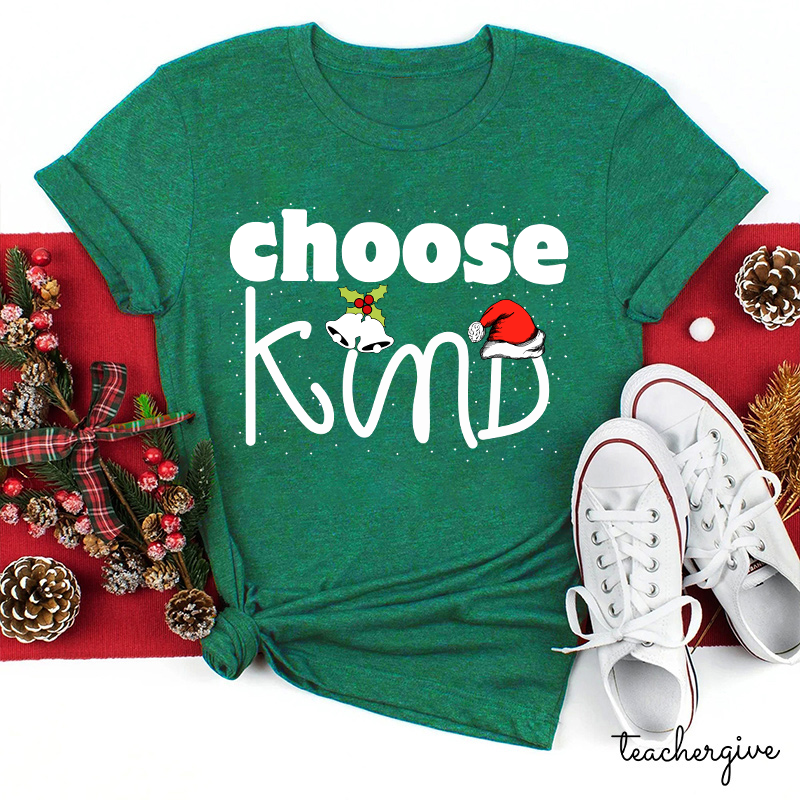 The Kind Santa Claus With A Kind Smile Teacher T-Shirt