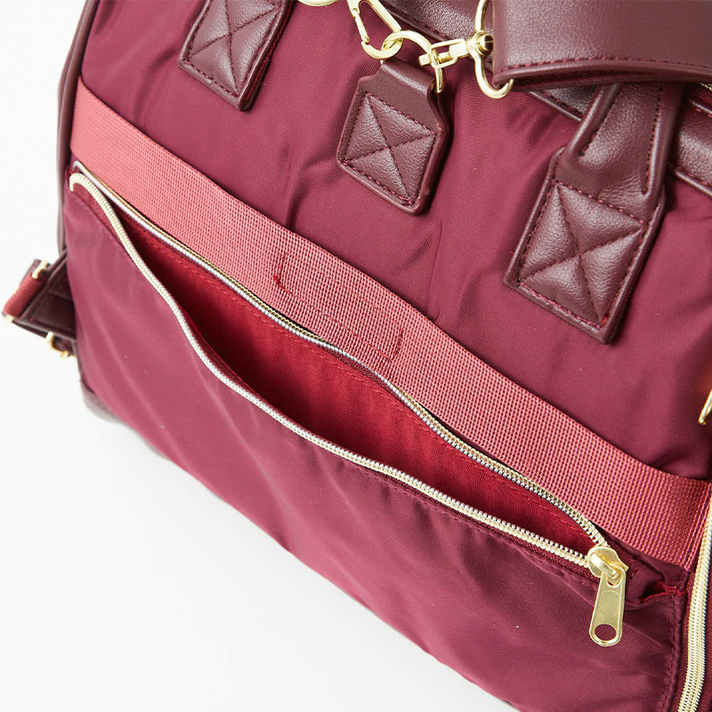 Multicolor Teacher Name Leather Backpack