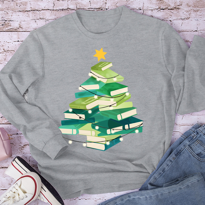 Christmas Book Long Sleeve T-Shirt