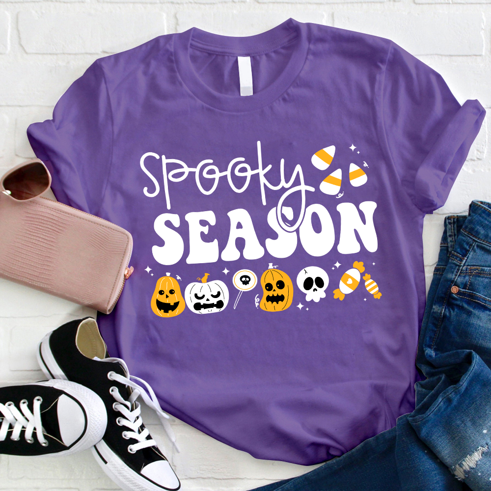 Spooky Season Is Coming Teacher T-Shirt