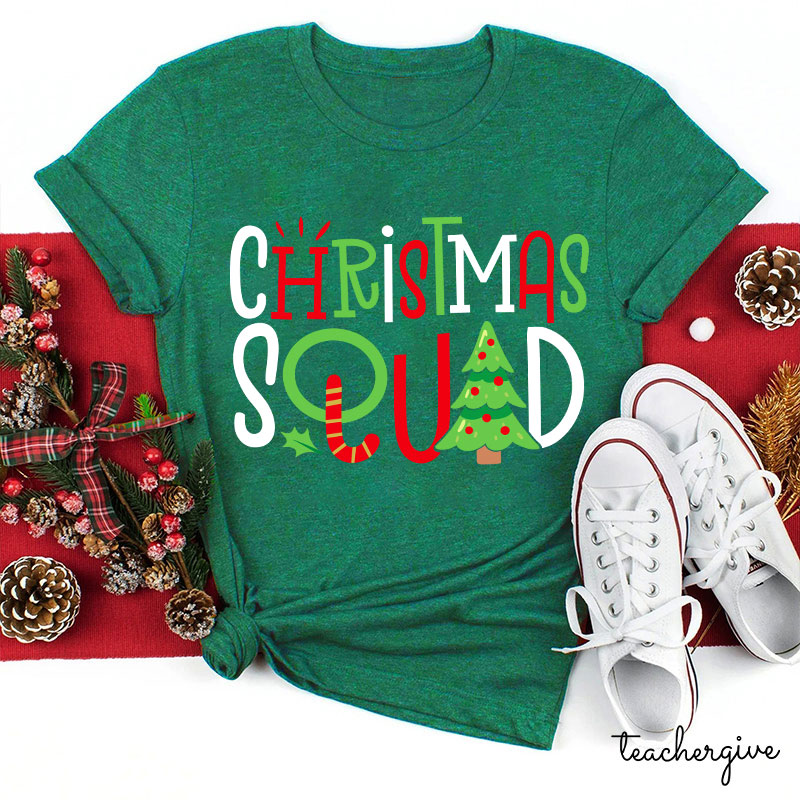 Christmas Squad Teacher T-Shirt