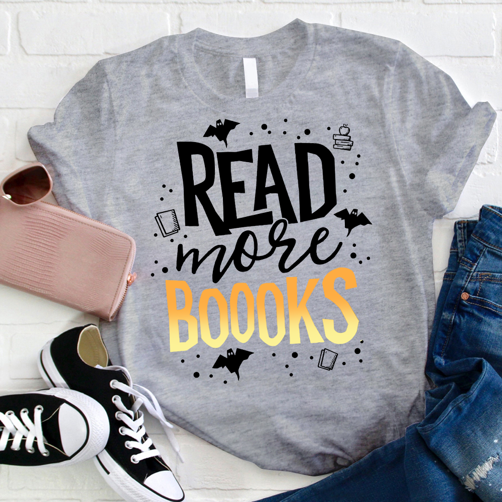 Read More Boooks Bat T-Shirt