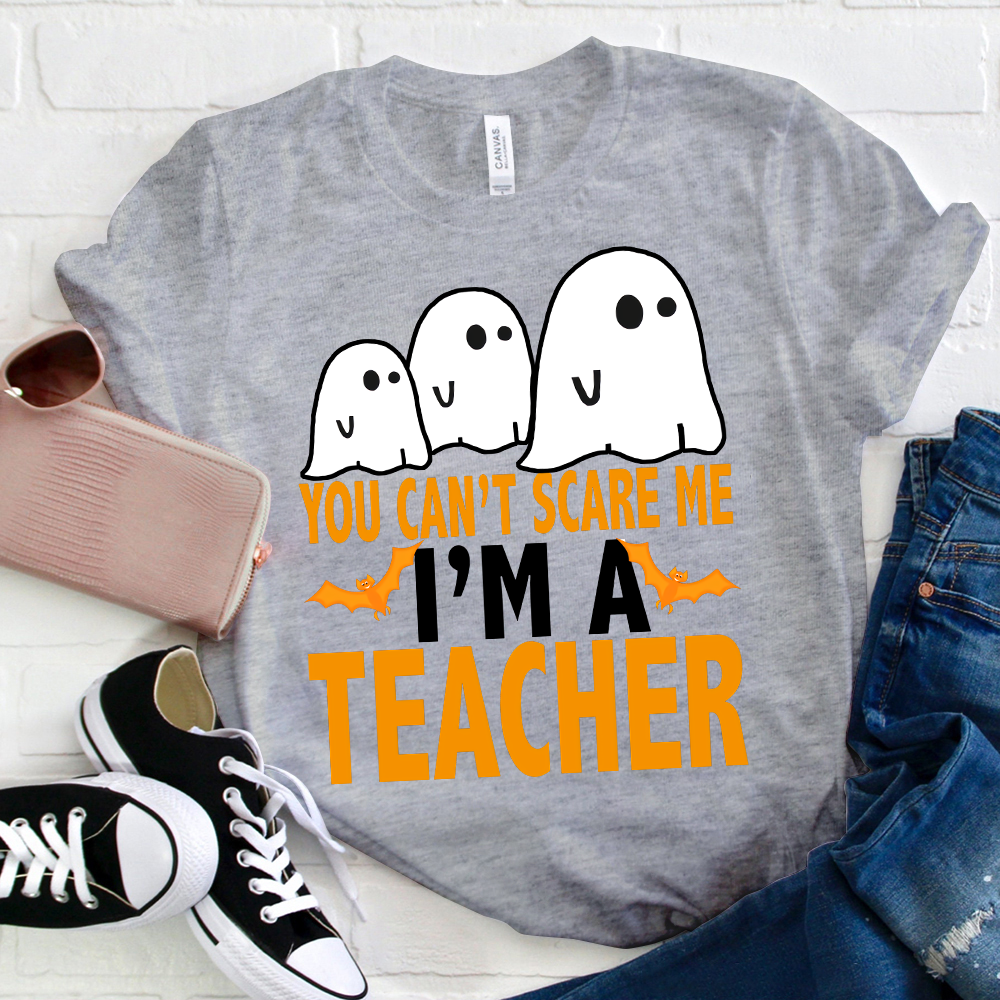 Funny Ghosts You Can't Scare Me T-Shirt