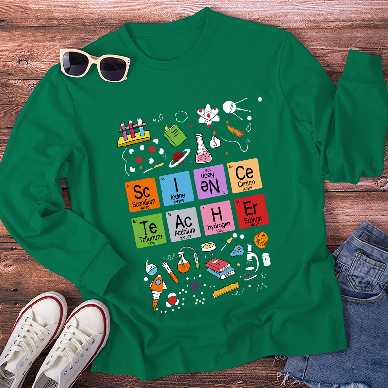 Science Teacher Long Sleeve T-Shirt