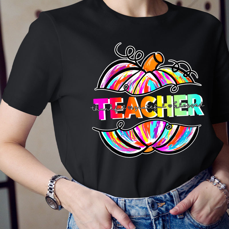 Thankful Grateful Blessed T-Shirt