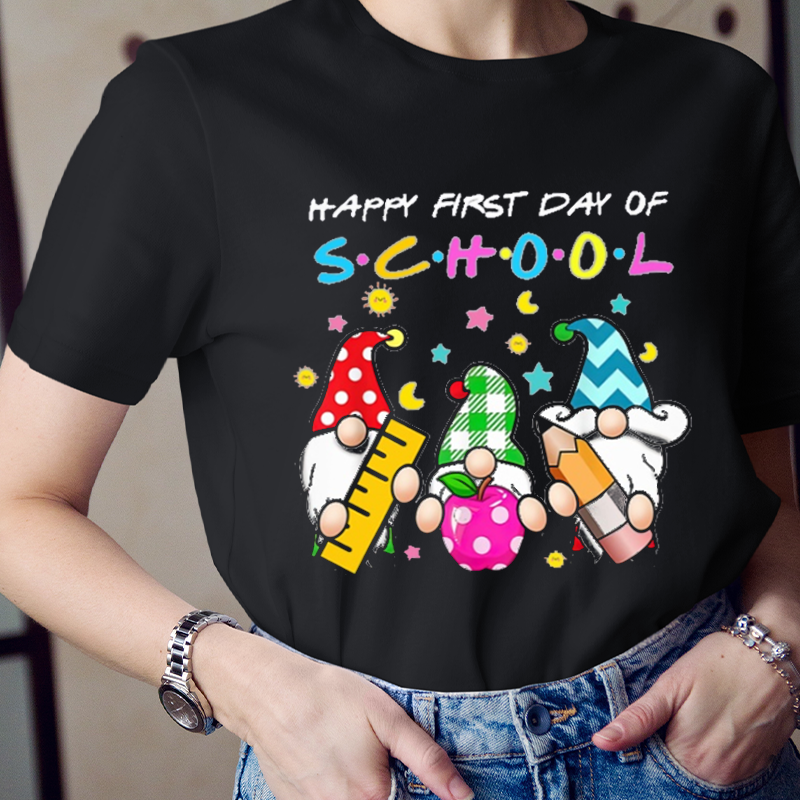 Happy First Day Of School Tiny Humans  T-Shirt