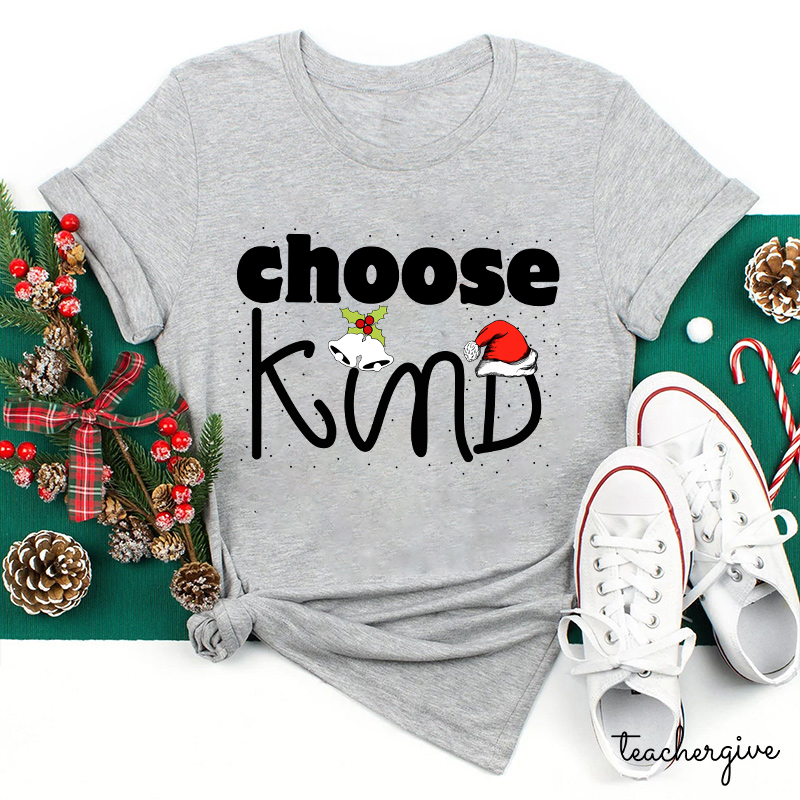 The Kind Santa Claus With A Kind Smile Teacher T-Shirt