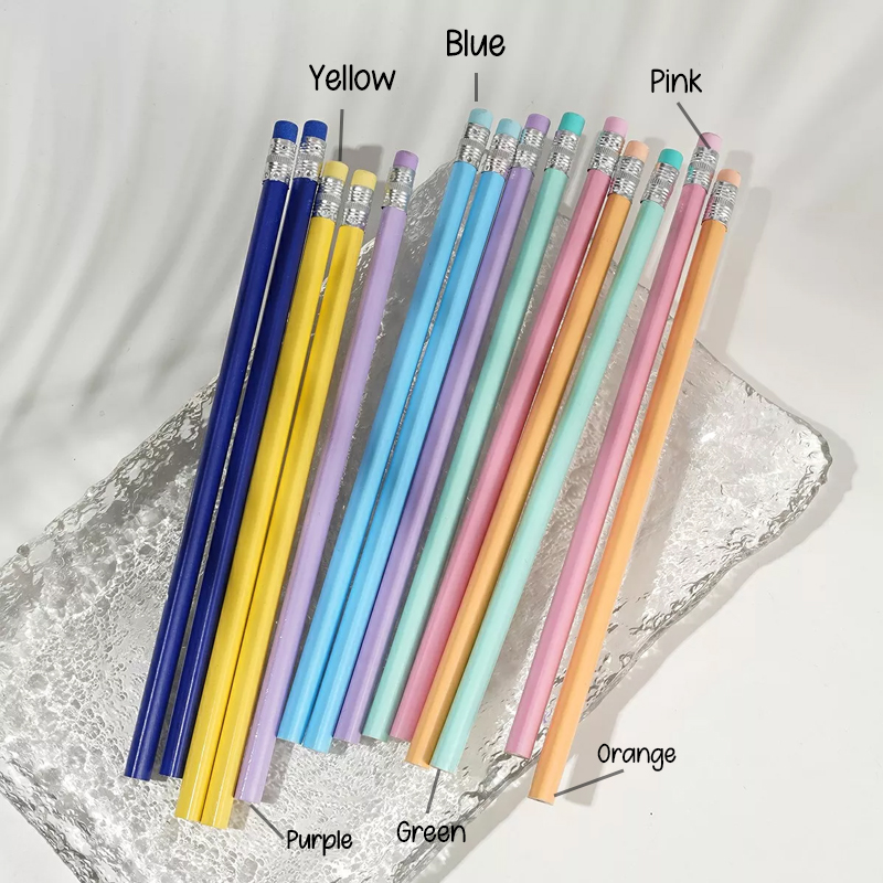 Personalized English Grammer Teacher Colorful Pencils