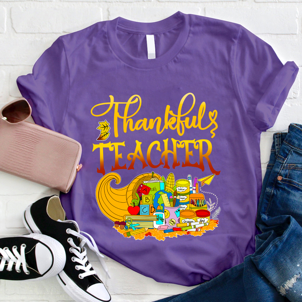 I'm A Thankful Teacher Teacher T-Shirt