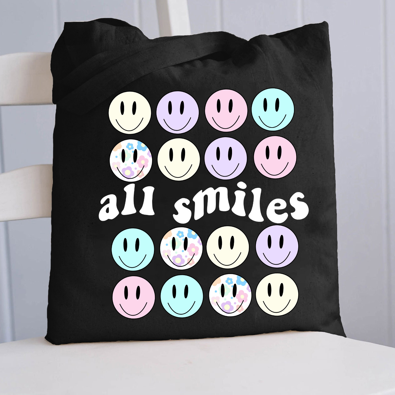 All Smiles Tote Bag