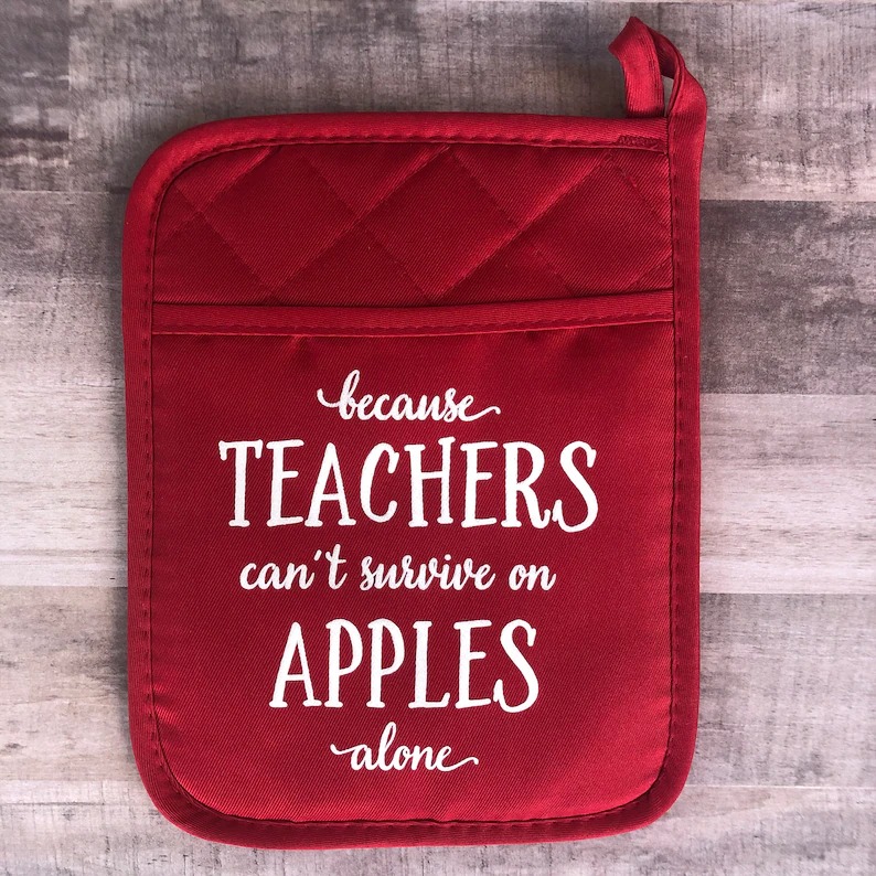 Teacher Gift Pot Holder