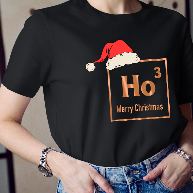 Merry Christmas HO HO HO Teacher T-Shirt