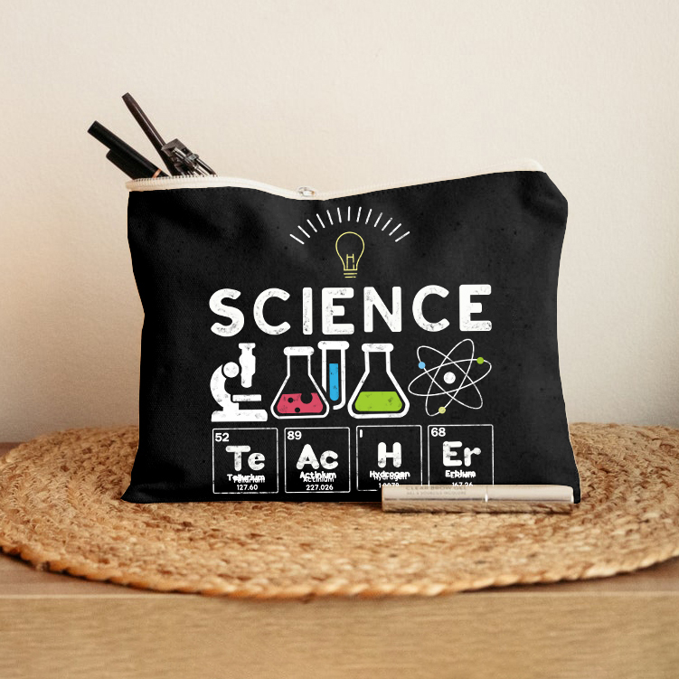 Science Lab Teacher Makeup Bag