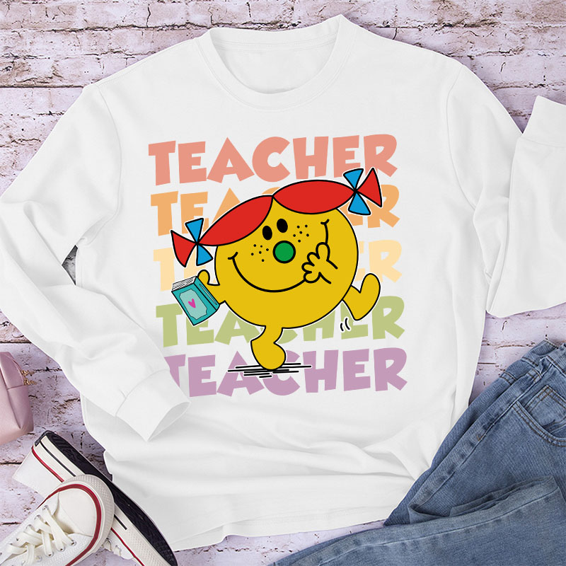 Little Miss Is Going To Teach Long Sleeve T-Shirt