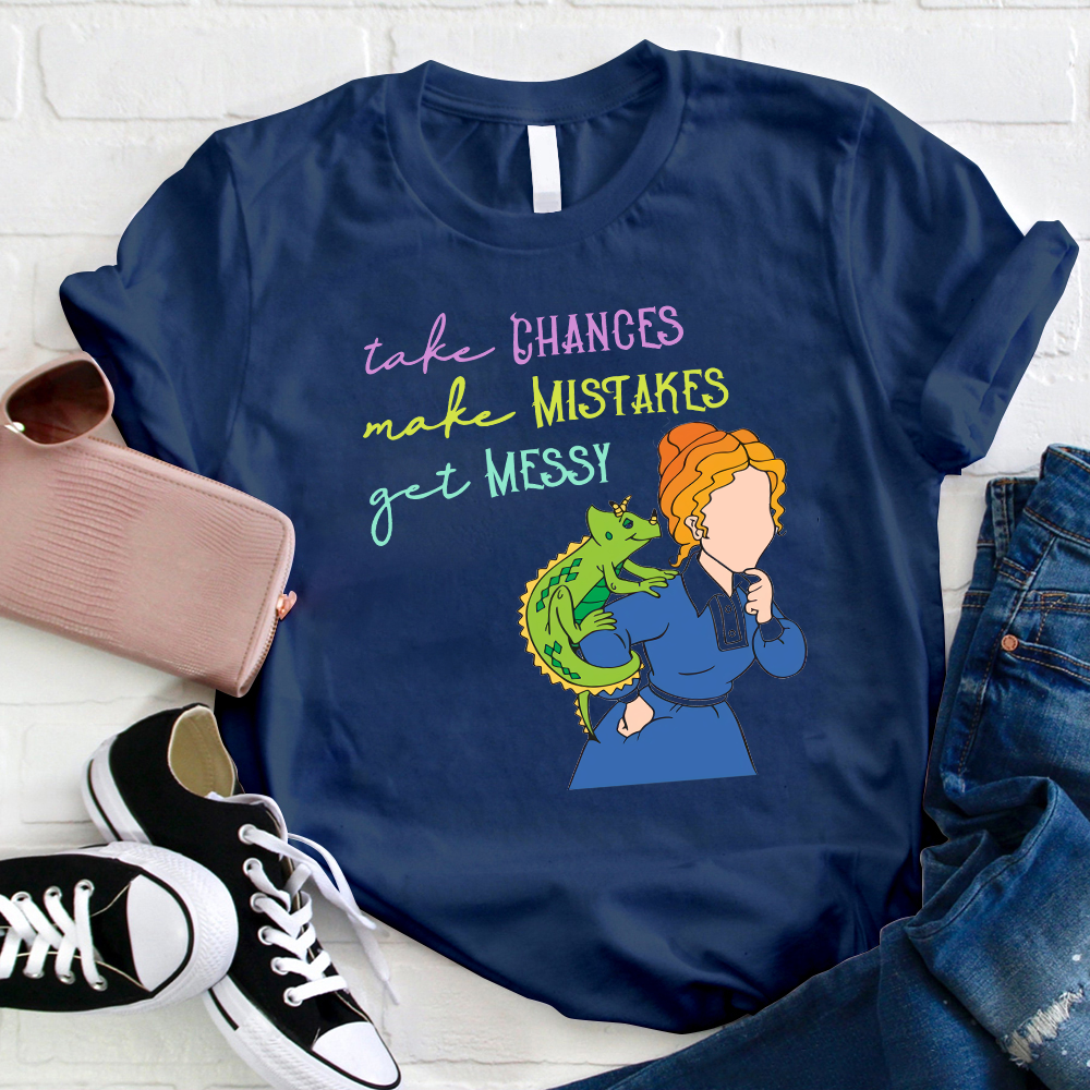 She Is Thinking Magic School Bus T-Shirt