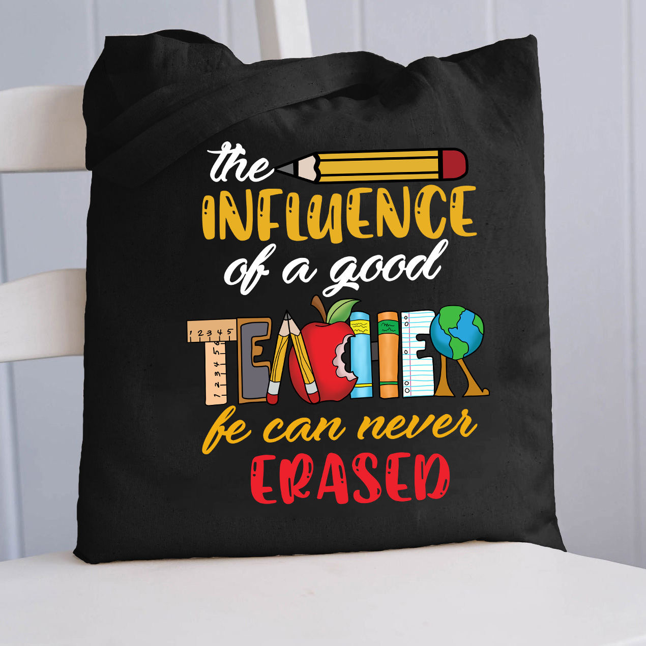 The Influence Of A Good Teacher Tote Bag