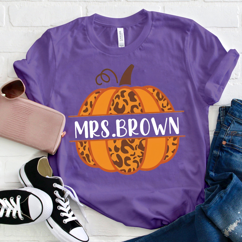 Personalized Pumpkin T-Shirt