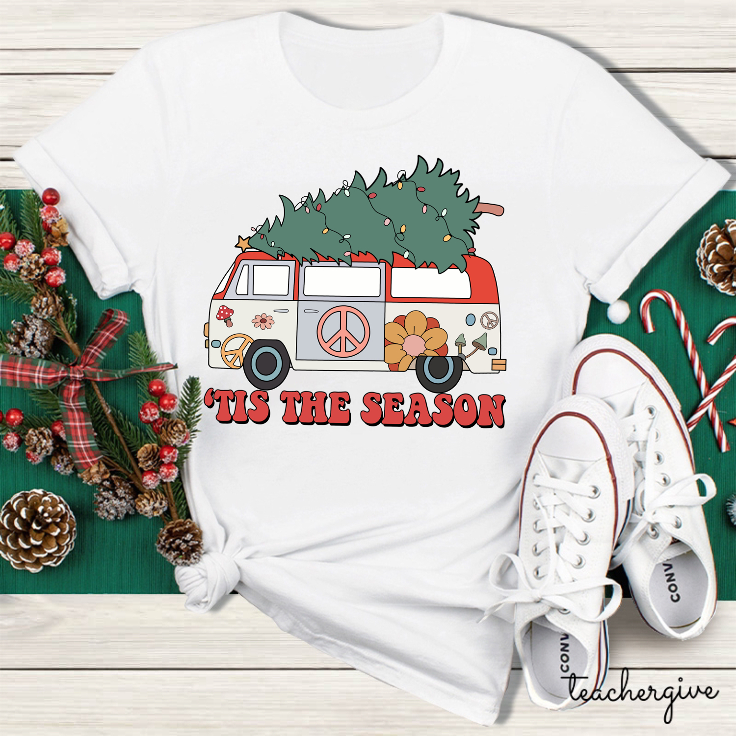Tis The Season Teacher T-Shirt