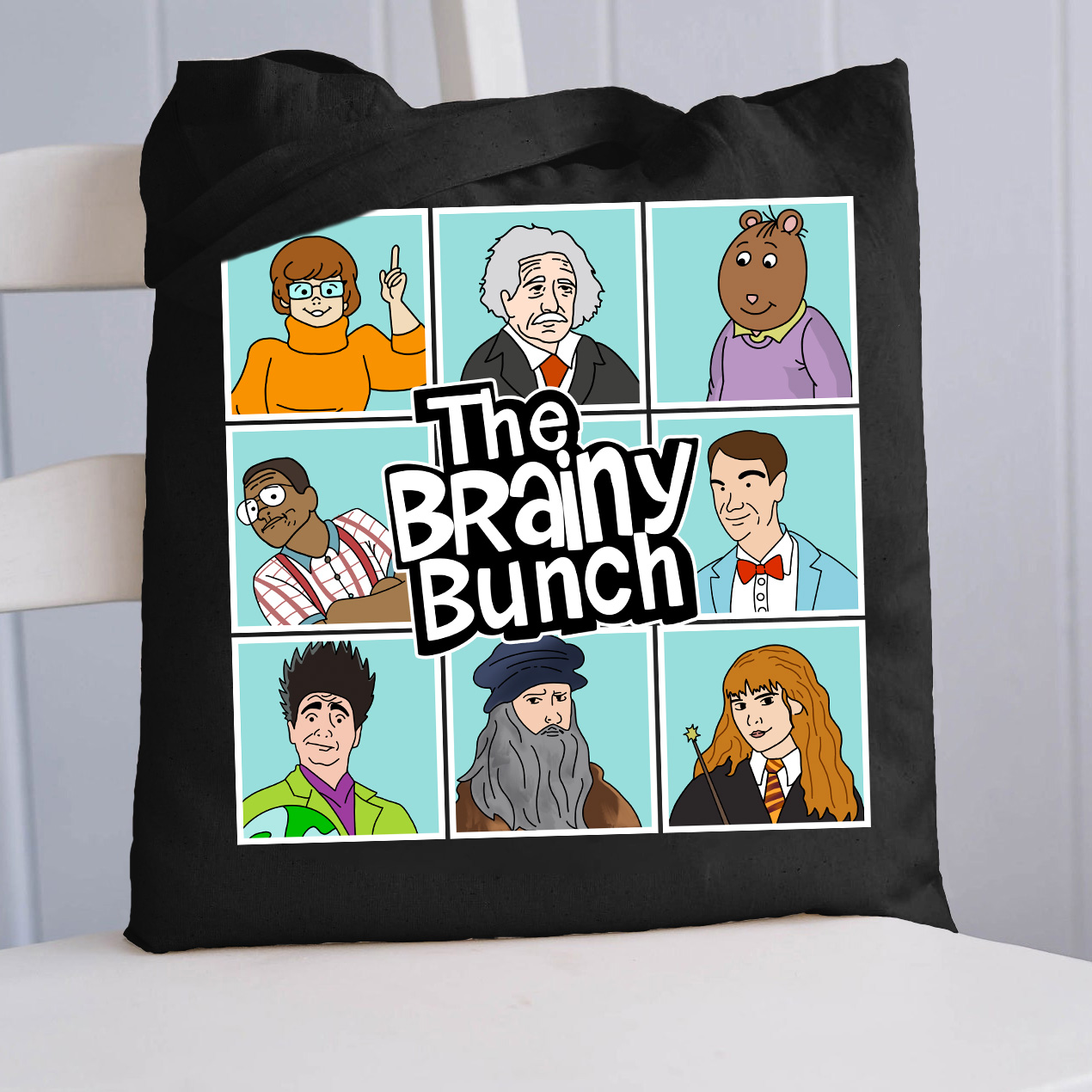 The Brainy Bunch Tote Bag