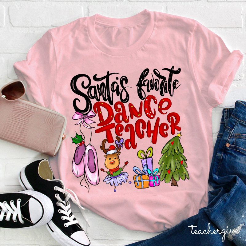Santa's Dance Teacher T-Shirt