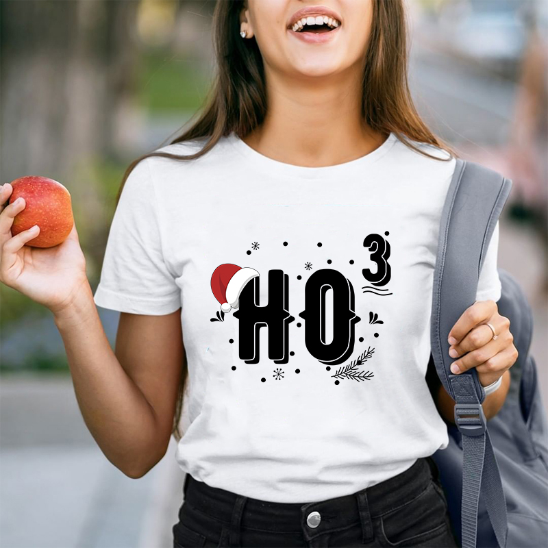 HO HO HO Merry Christmas Teacher T-Shirt