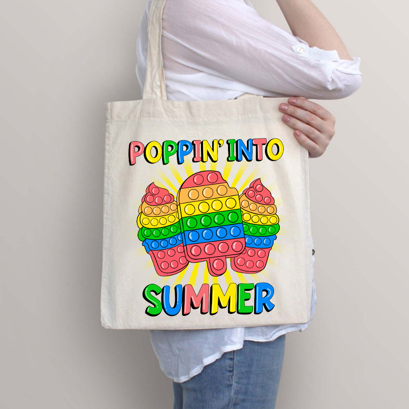 Poppin Into Summer Tote Bag