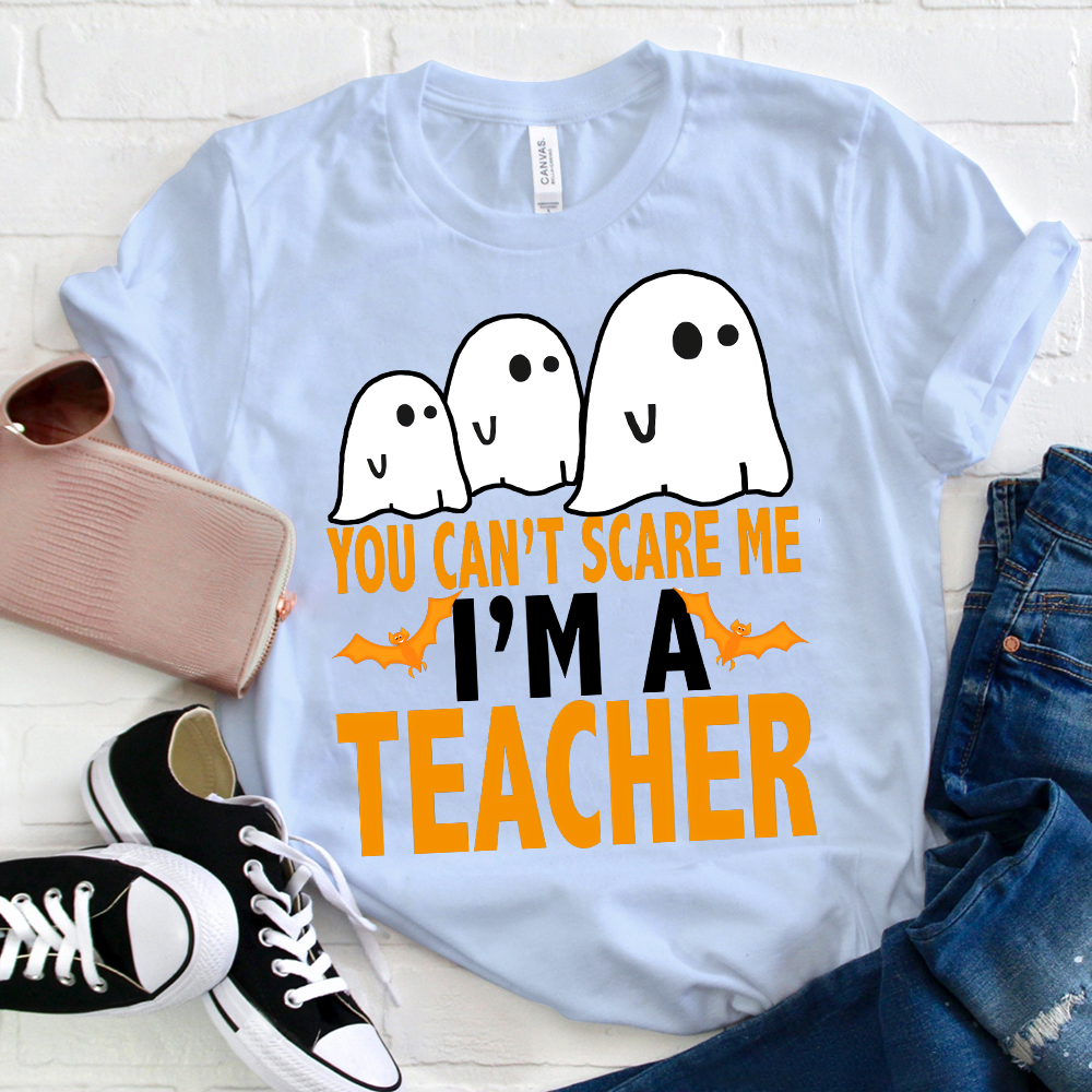 Funny Ghosts You Can't Scare Me T-Shirt