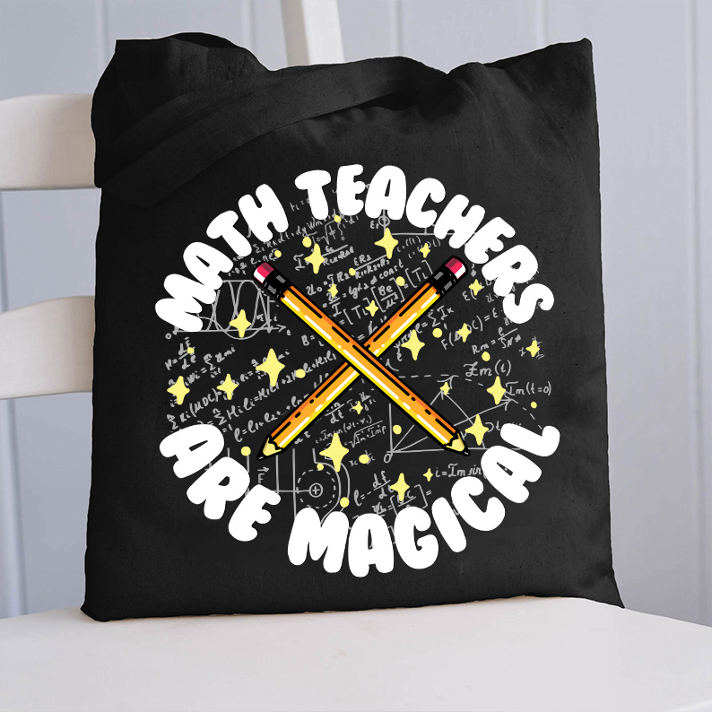 LatestMath Teacher Are Magical Tote Bag for Sale-Teachersgram