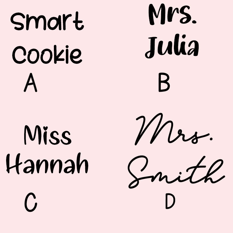 Personalized Smart Cookies Teacher Reward Jar